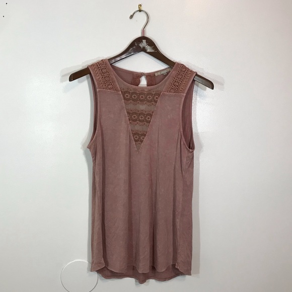 Gimmick lace embroidered tank top - Picture 2 of 5